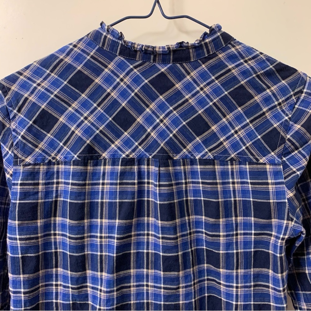 J. Crew Ruffle Popover Shirt - Picture 7 of 8